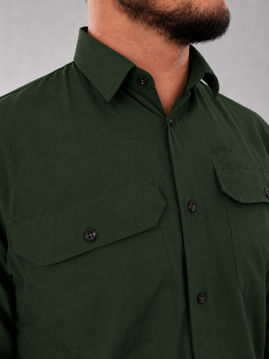 Camisa Work Verde Oliva com Proteção UV50+