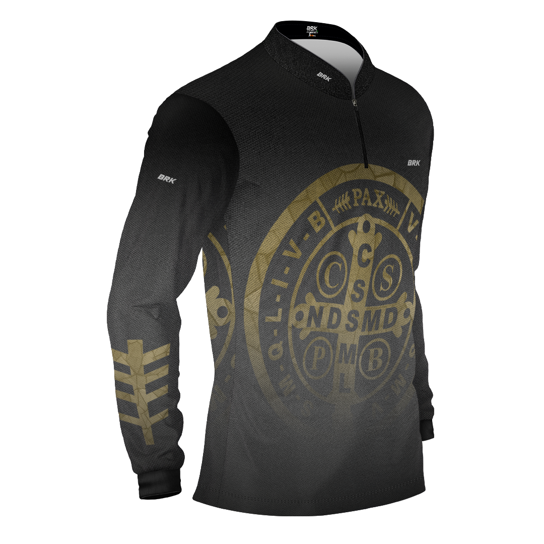 Camisa Agro Brk Sao Bento Degrade com Proteção Uv50+ - Tamanho: M