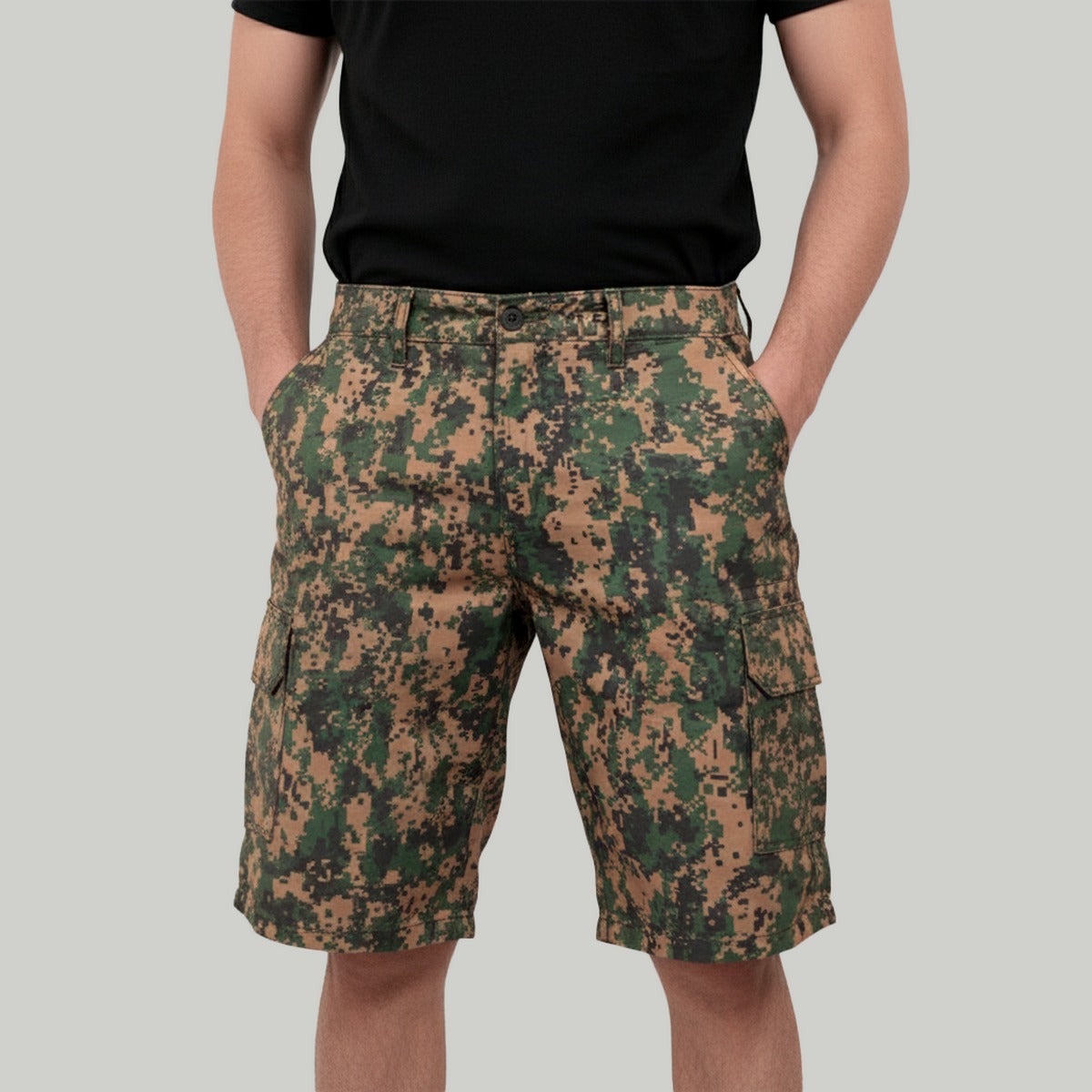 Bermuda Tática Brk Militar Verde UV35+ - Brk Agro