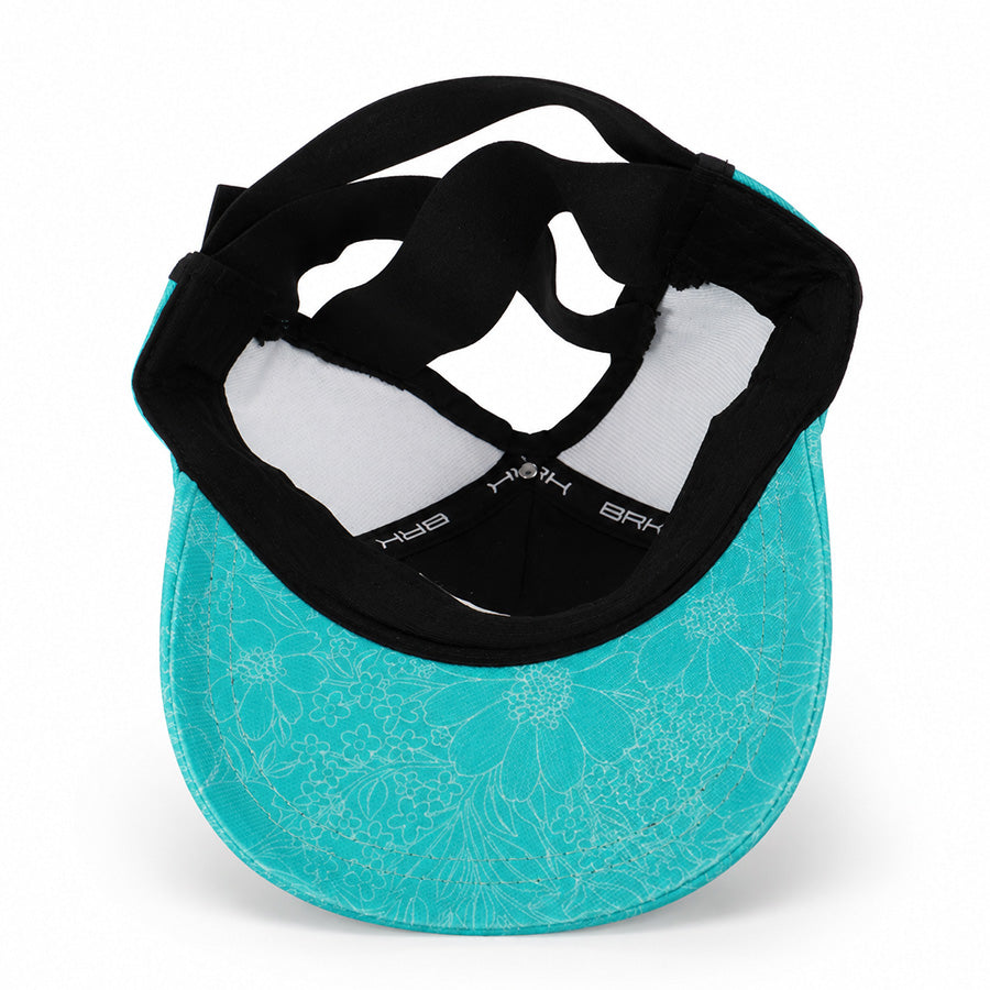Boné Feminino BRK Fishing Preto e Verde Tiffany
