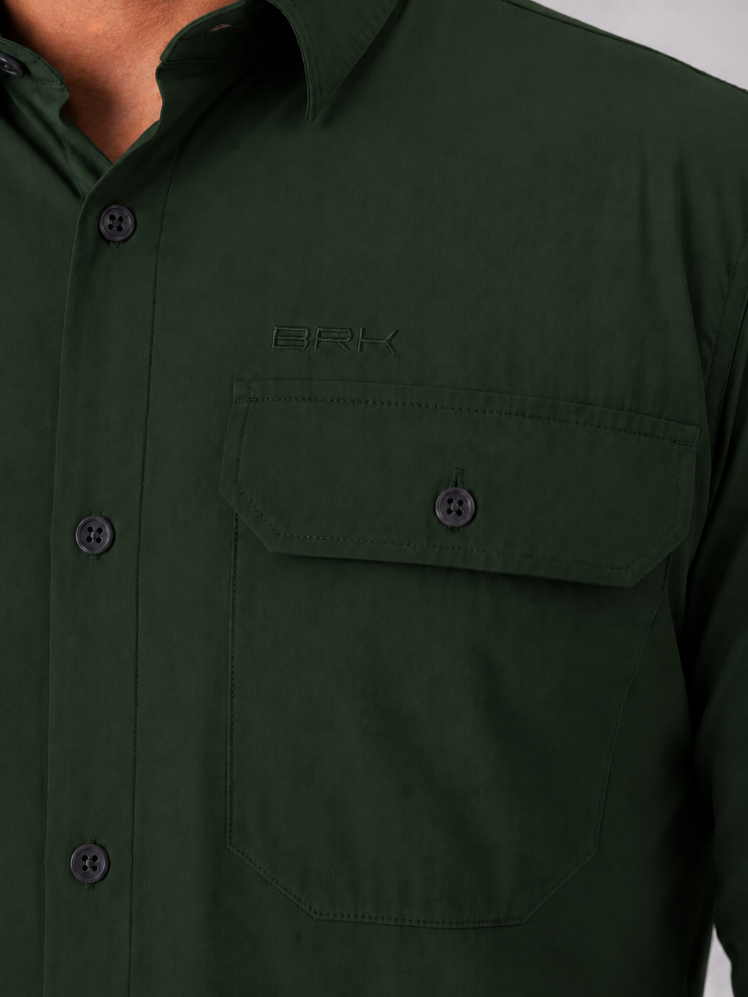 Camisa Work Verde Oliva com Proteção UV50+
