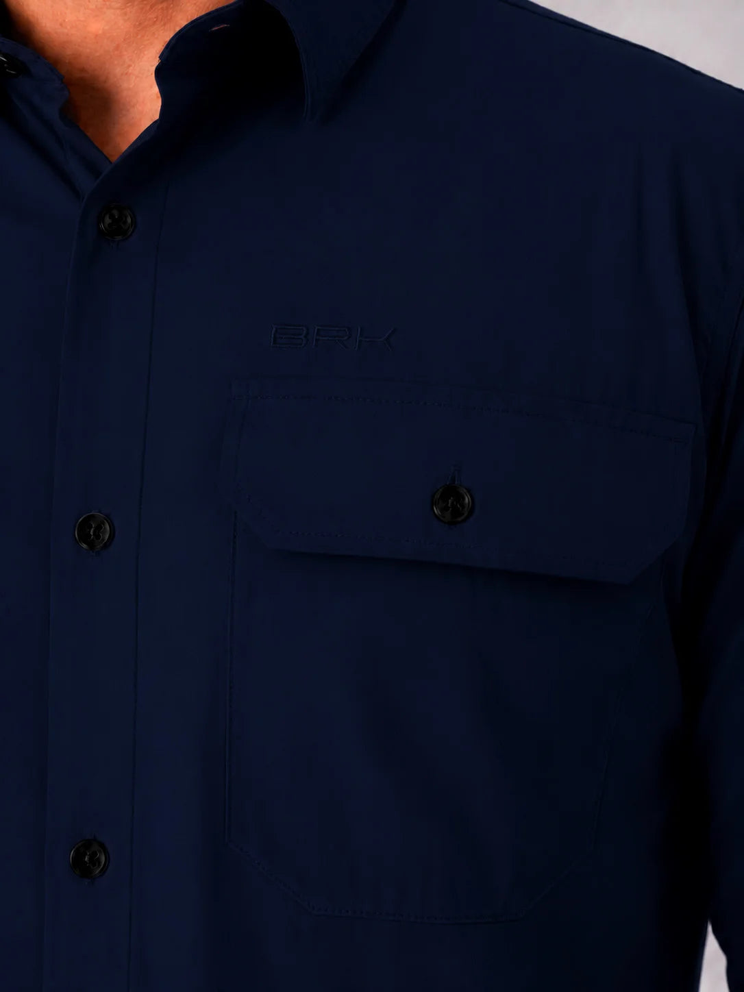 Camisa Work Azul Navy com Proteção UV50+