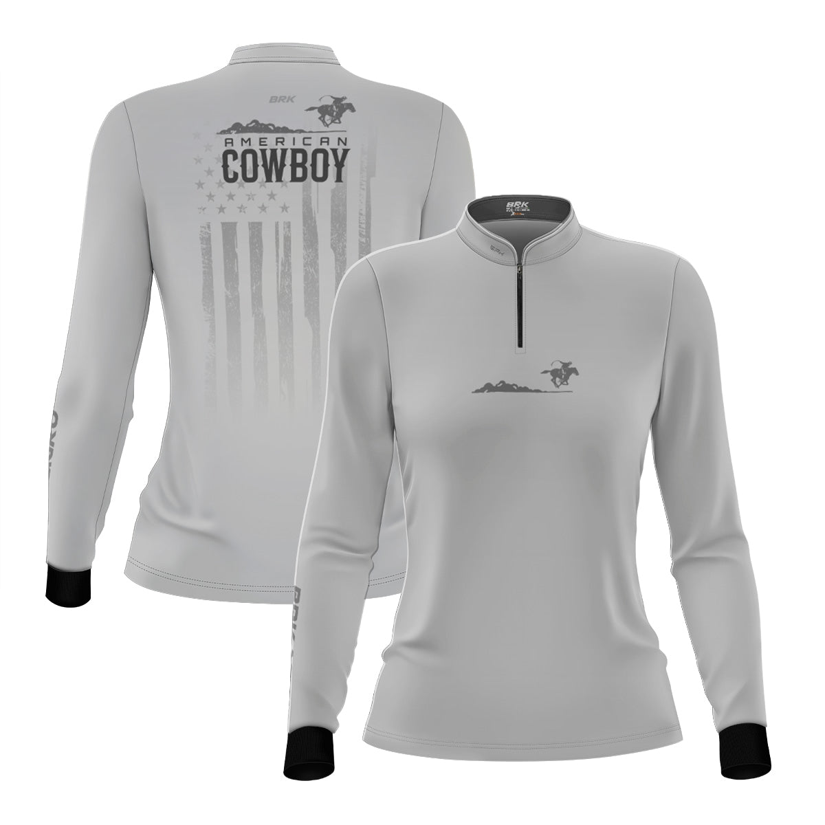 Camisa Agro Feminina Brk American Cowboy com Proteção UV50 - Brk Agro