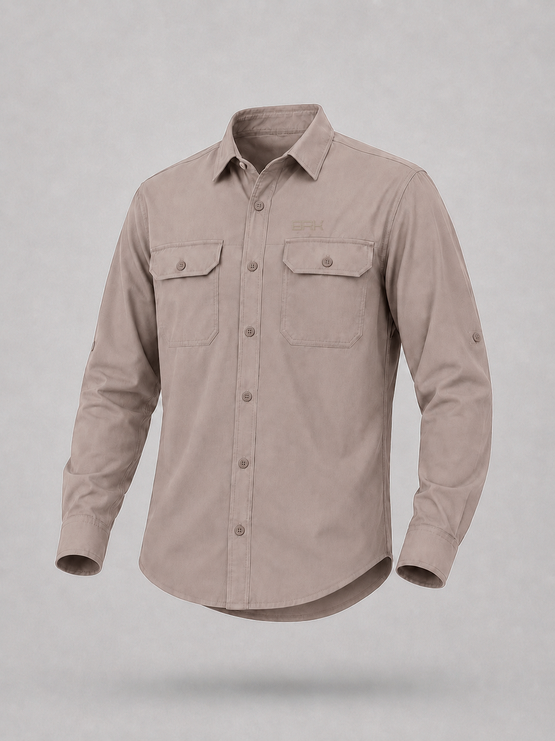 Camisa Work Bege Dunas com Proteção UV50+ - Brk Agro