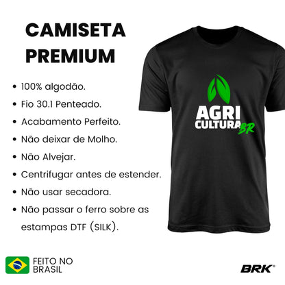 Camiseta Agro Brk Agricultura Algodão Premium - Brk Agro