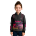 Camisa Agro Infantil Brk O Agro Não Para Preta com UV50+ - Brk Agro