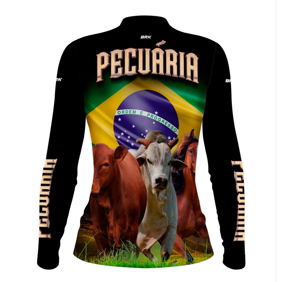 Camisa Feminina Agro Brk Pecuária com UV50+ - Brk Agro