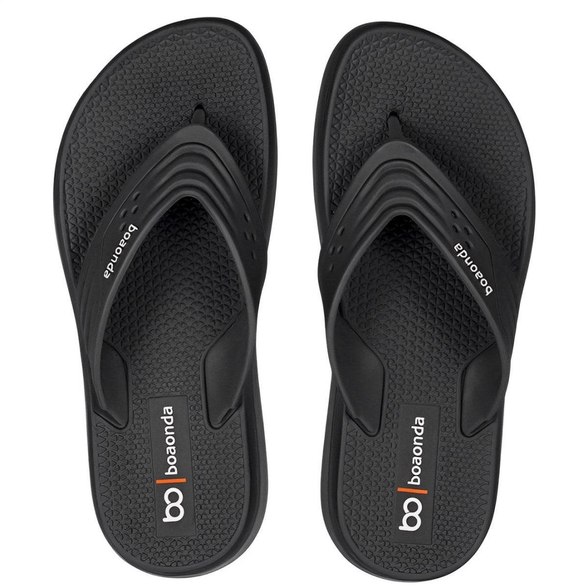 Chinelo Boaonda Conforto Extremo para Pés Sensíveis - Preto Cristal - Brk Agro