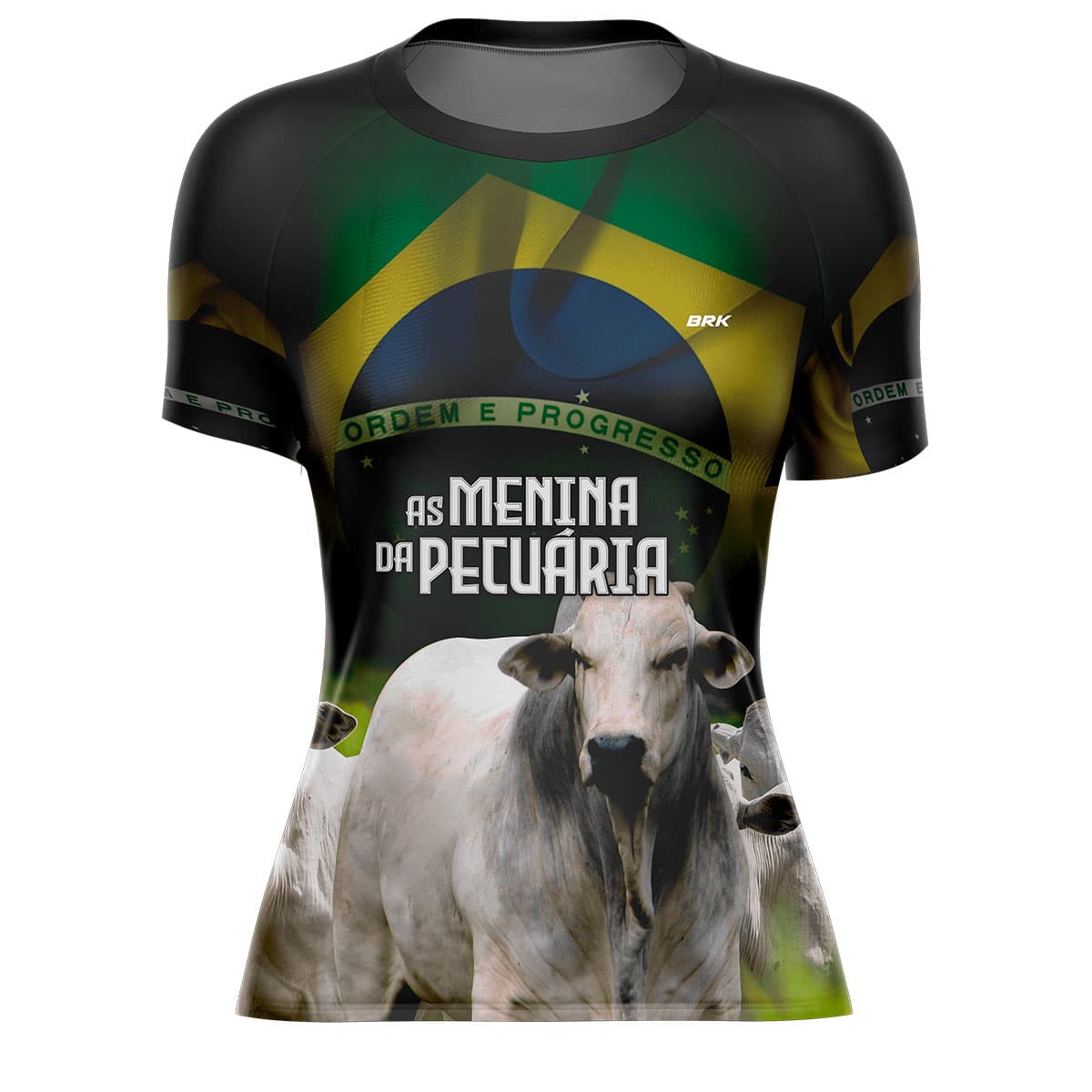 Camiseta Agro Brk As Meninas Da Pecuária com Proteção Solar UV50+ - Brk Agro