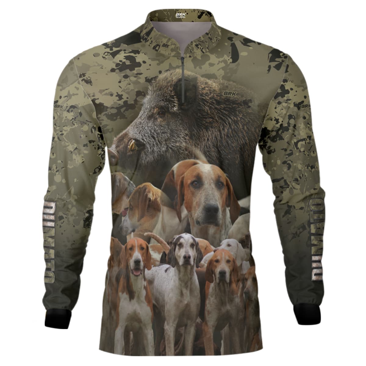 Camisa Agro Brk Dumato Foxhound Camuflada com Proteção Solar UV50+ - Brk Agro