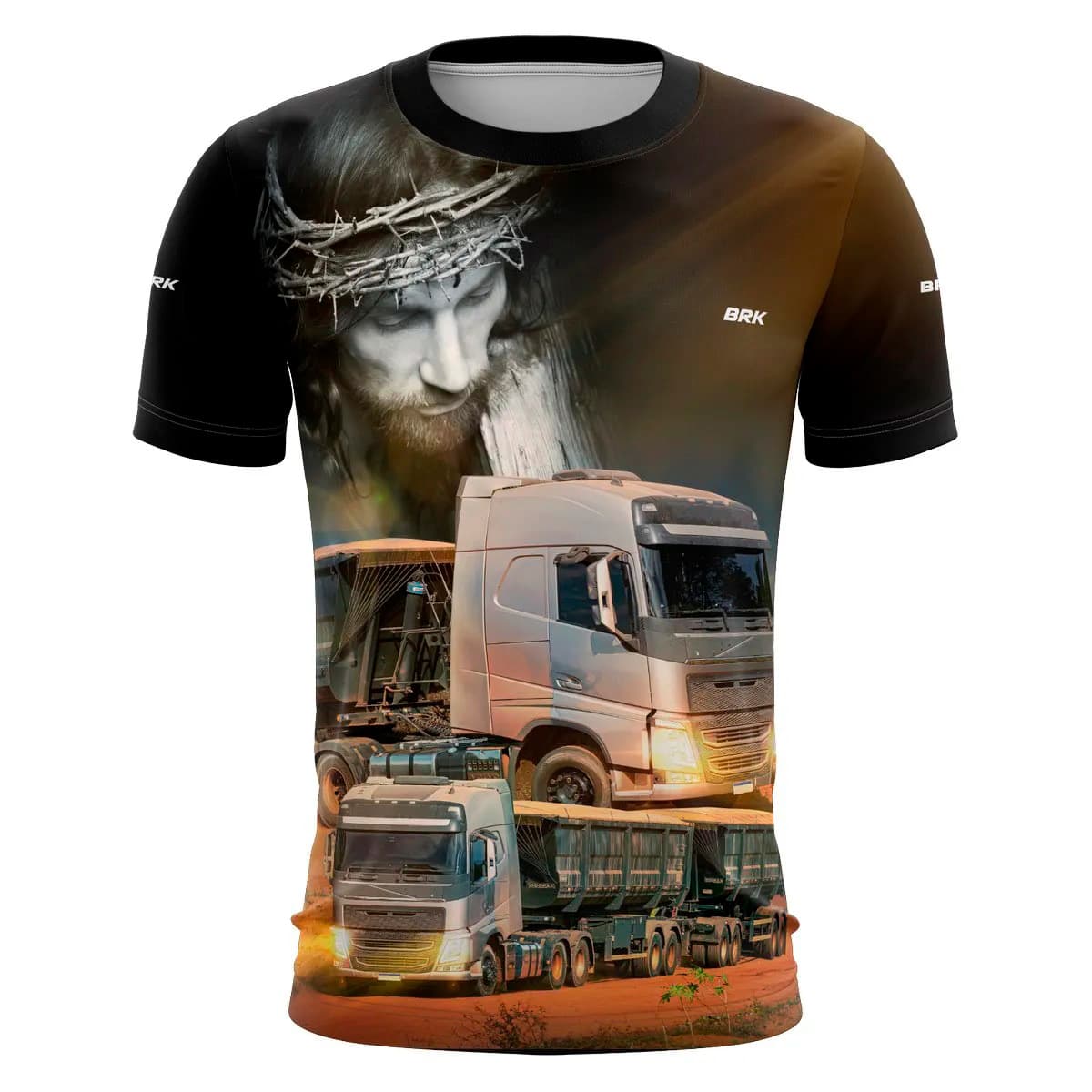 Camiseta Agro Brk Rodagem com Proteção Solar UV50+ - Brk Agro