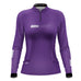 Camisa Feminina Agro Brk Roxa Clean com Proteção Solar UV50+ Envio Imediato - Brk Agro