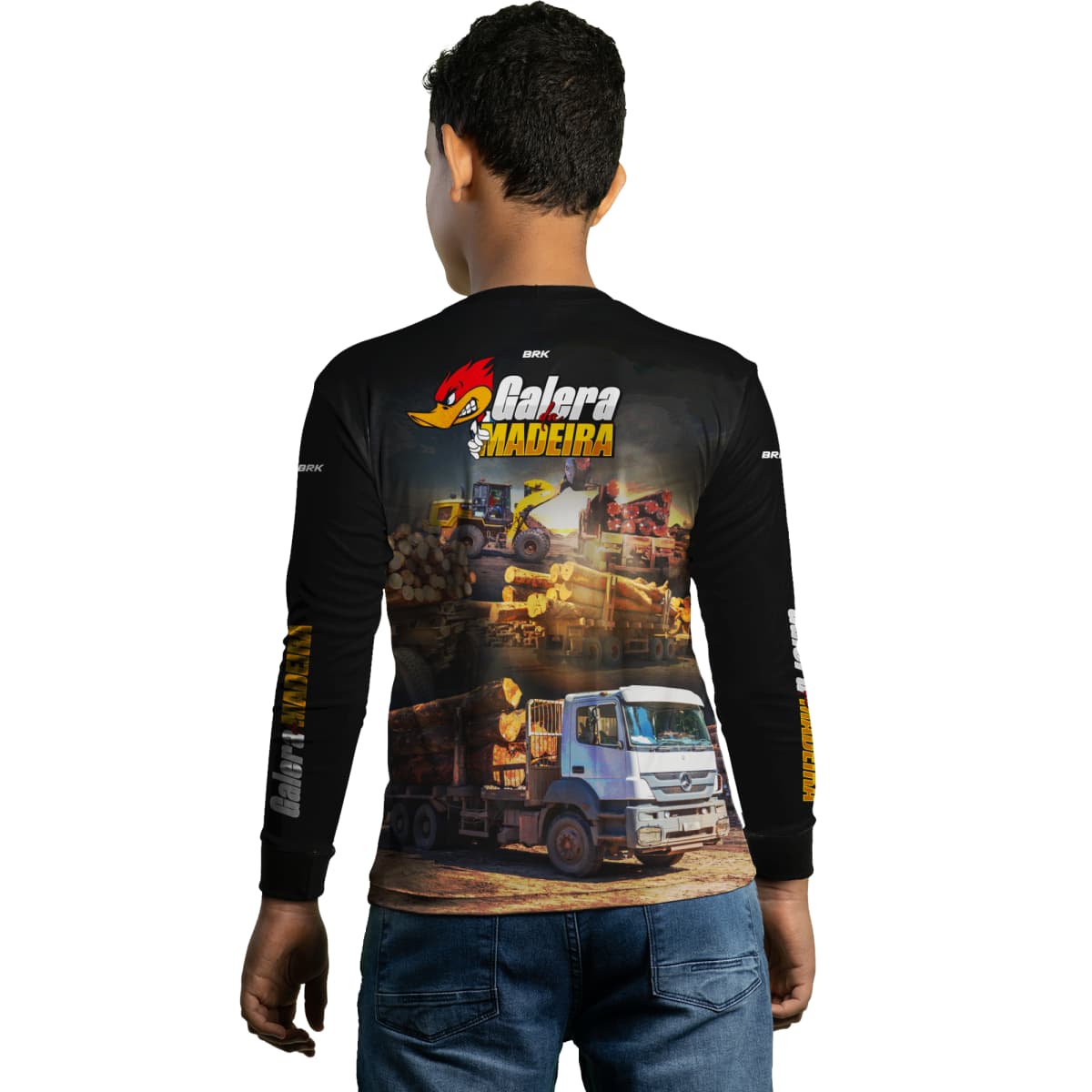 Camisa Agro Brk Madereiro com Proteção Solar UV50+ - Brk Agro