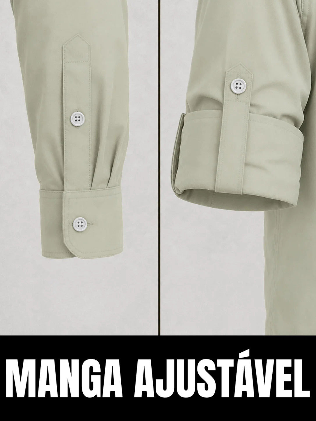 Camisa Work Areia com Proteção UV50+