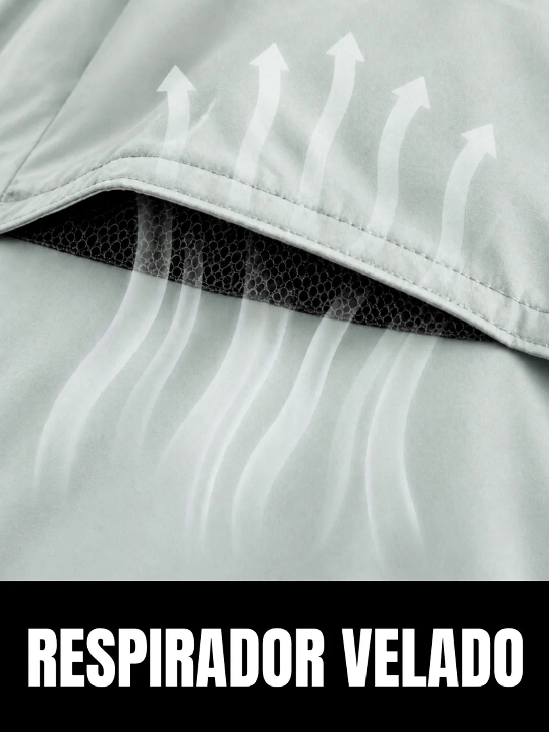 Camisa Work Cinza Ártico com Proteção UV50+