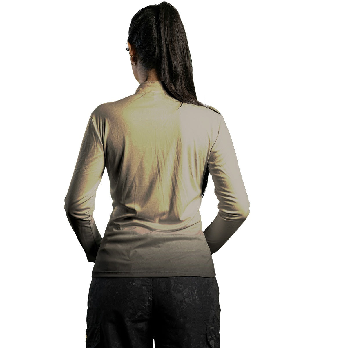 Camisa Agro Feminina Brk Unissex Basic Areia com Proteção Solar UV50+ - Brk Agro