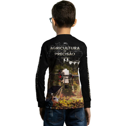 Camisa Agro Brk Drone é Agro Agricultura de Precisão 02 com Proteção Solar UV50+ - Brk Agro
