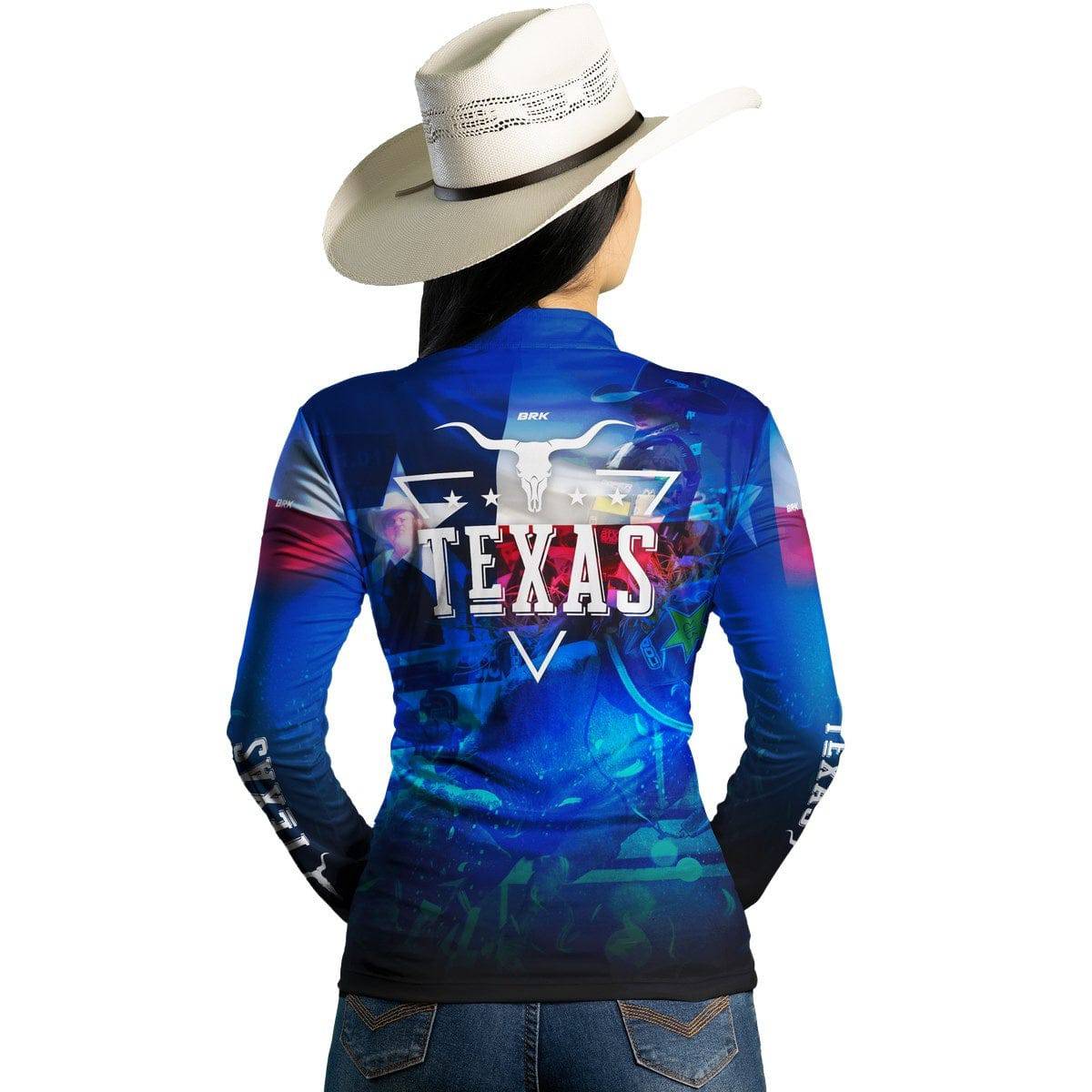 Camisa Agro Brk Country Texas Rodeio com Proteção Solar UV50+ - BRK AGRO
