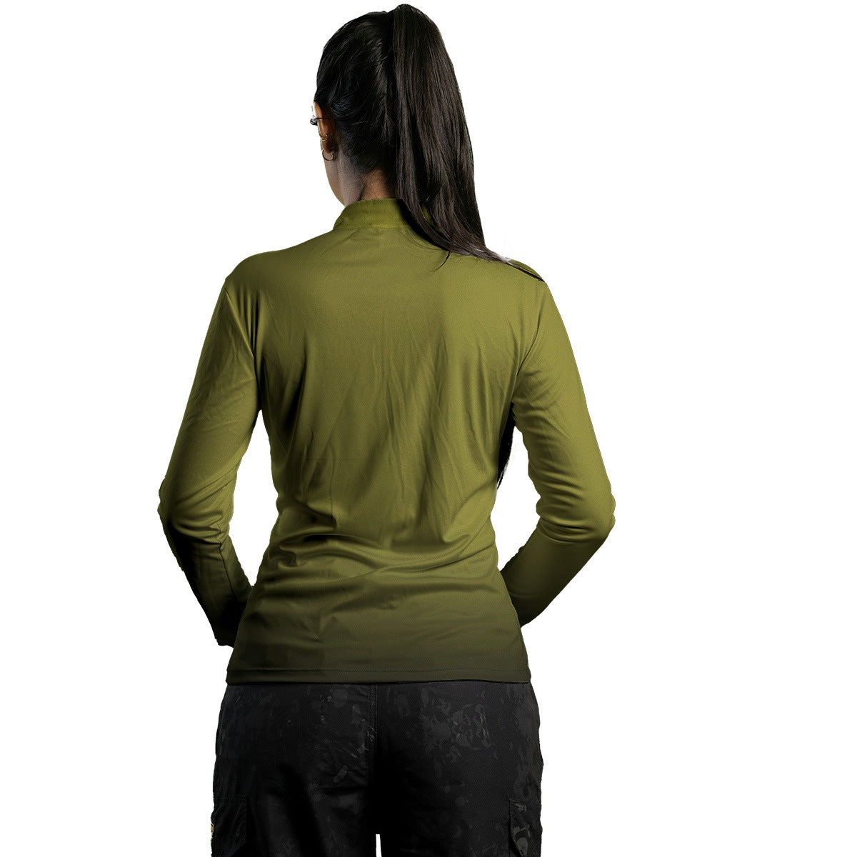 Camisa Agro Feminina Brk Unissex Basic Verde Musgo com Proteção Solar UV50+ - Brk Agro