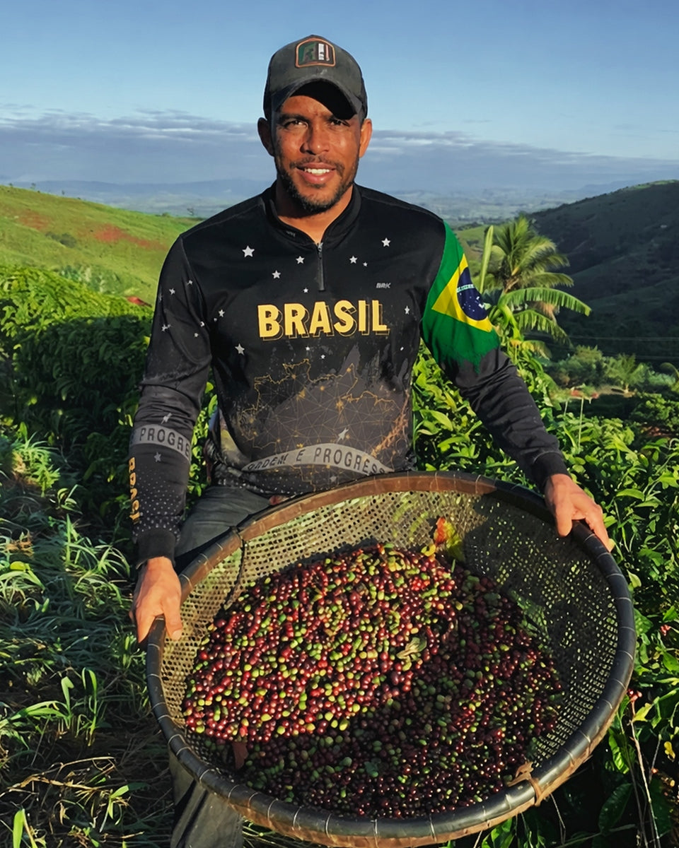 Camisa Brk Brasil Preta com Proteção Solar UV50+ - Brk Agro