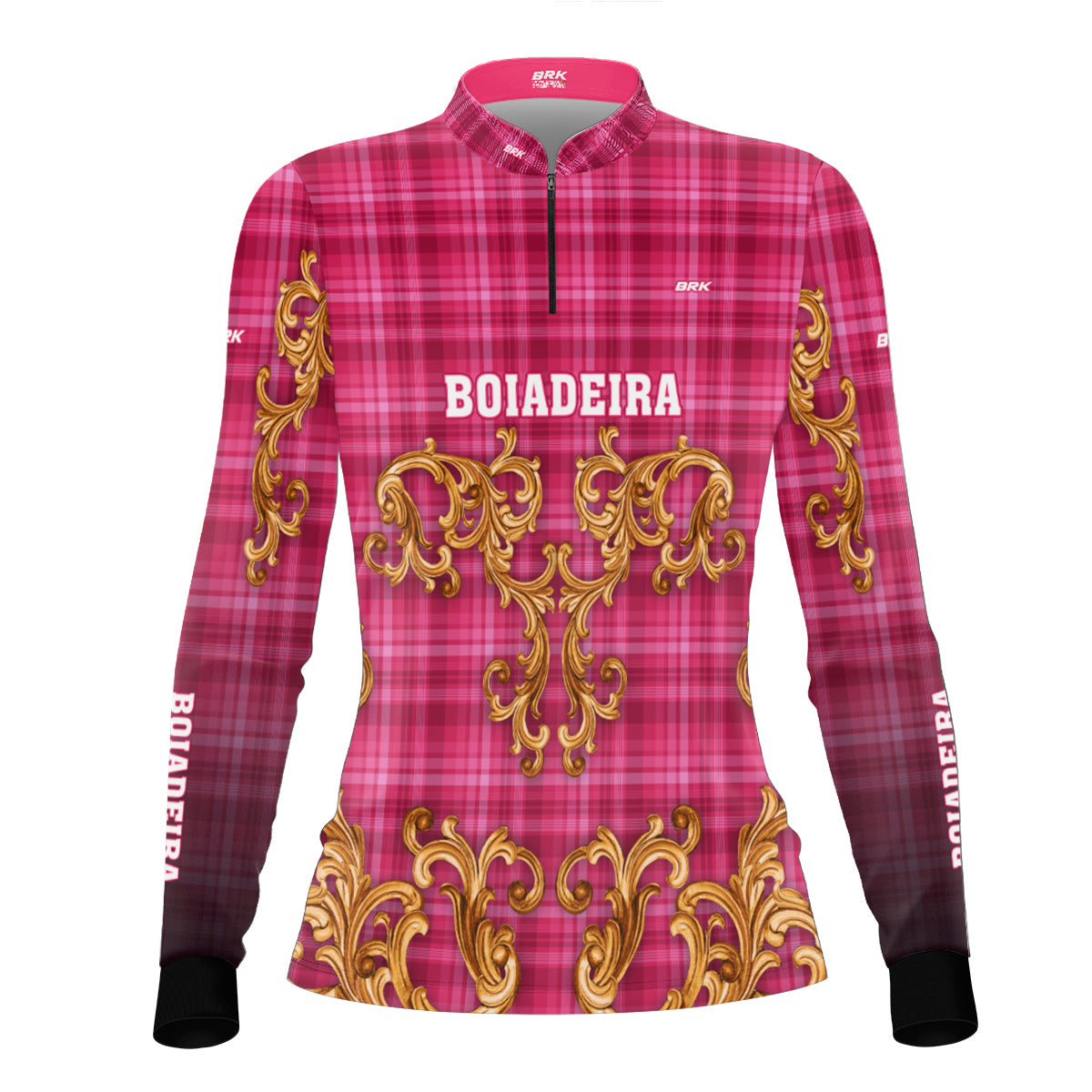Camisa Agro Feminina Brk Boiadeira com Proteção Solar UV50+ - Brk Agro