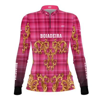 Camisa Agro Feminina Brk Boiadeira com Proteção Solar UV50+ - Brk Agro