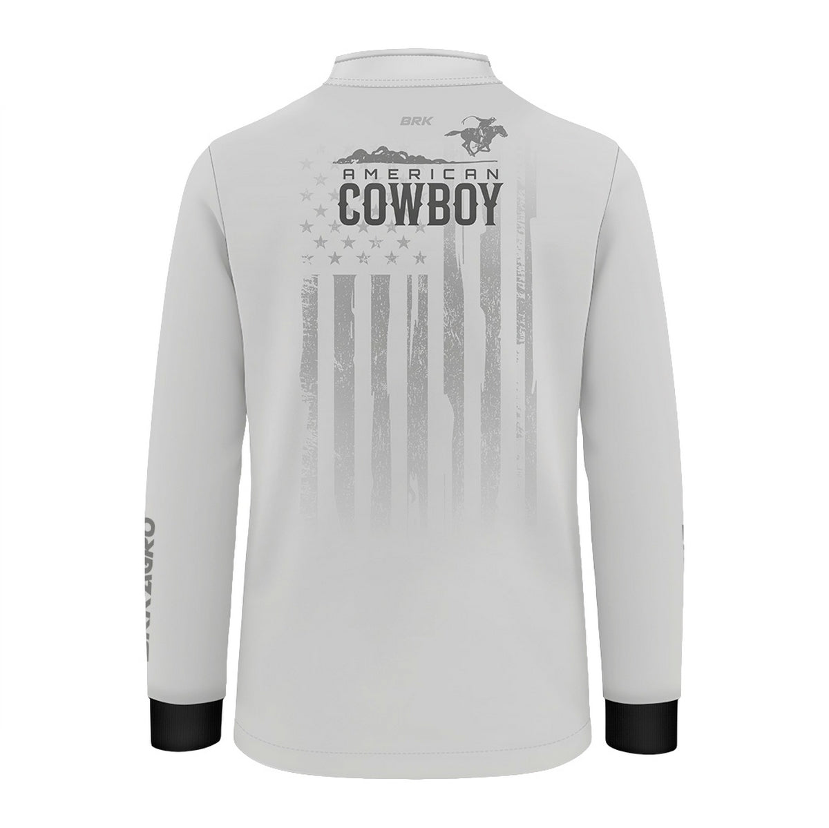 Camisa Agro Infantil Brk American Cowboy com Proteção UV50 - Brk Agro