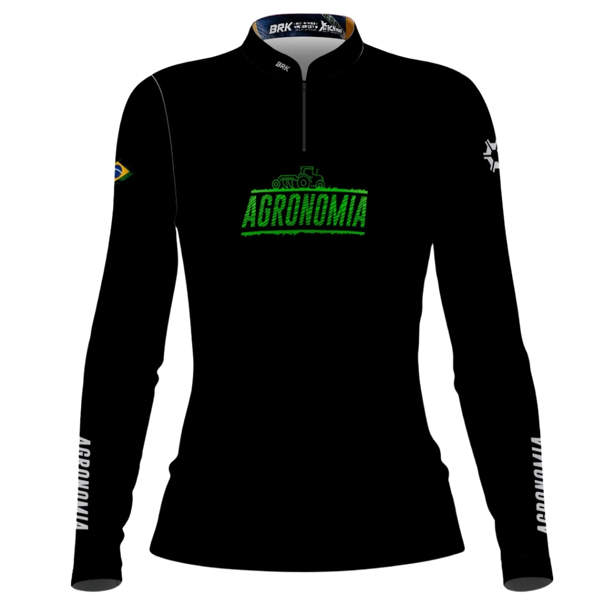 Camisa Feminina Agro Brk Agronomia com Proteção Solar UV50+ - Brk Agro