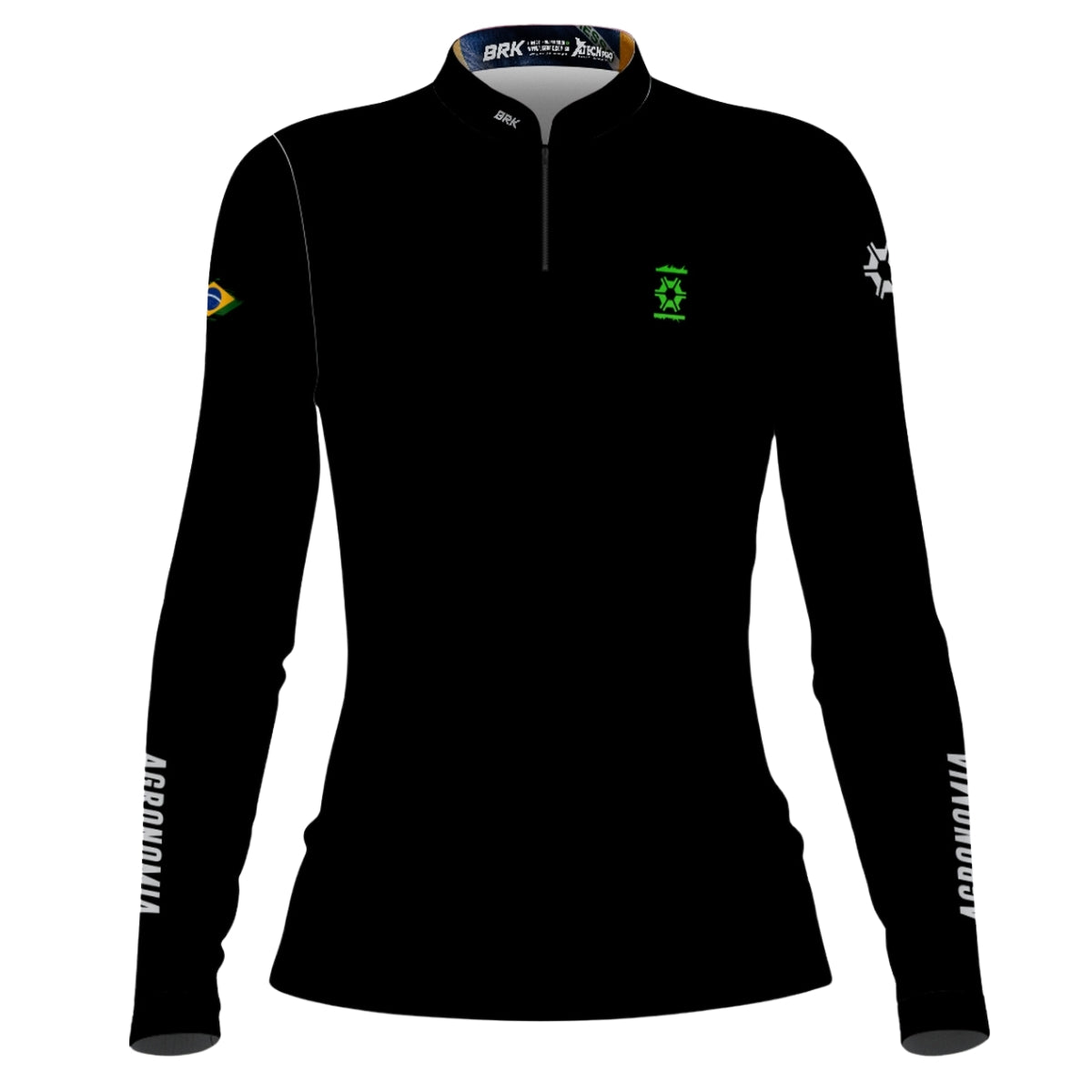 Camisa Feminina Agro Brk Agronomia V2 com Proteção Solar UV50+ - Brk Agro