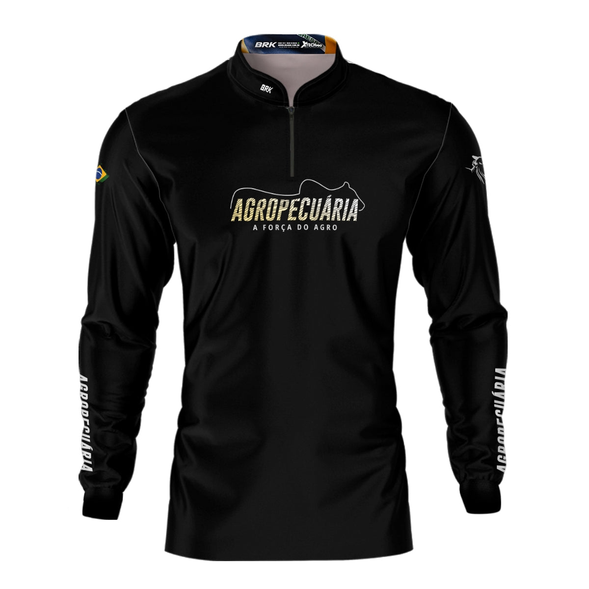 Camisa Agro Brk Agropecuária com Proteção Solar UV50+ - Brk Agro