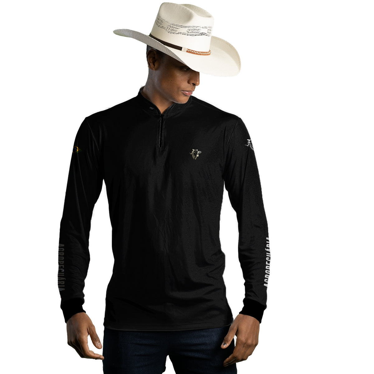 Camisa Agro Brk Agropecuária V2 com Proteção Solar UV50+ - Brk Agro