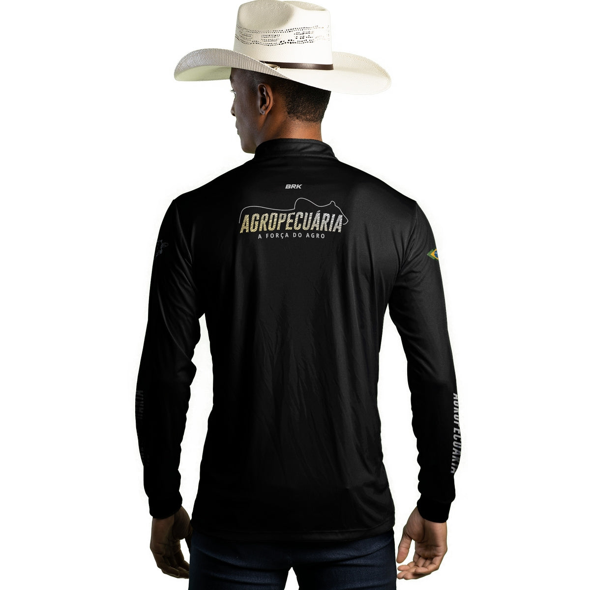 Camisa Agro Brk Agropecuária V2 com Proteção Solar UV50+ - Brk Agro