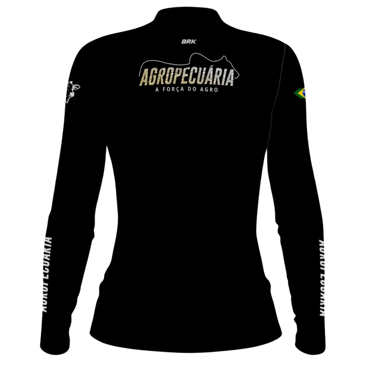 Camisa Feminina Agro Brk Agropecuária V2 com Proteção Solar UV50+ - Brk Agro