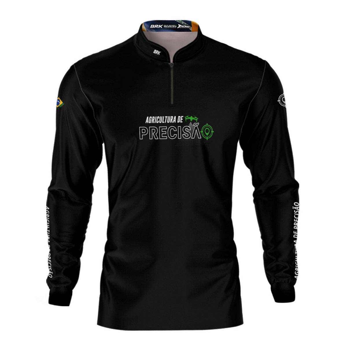 Camisa Agro Brk Agricultura de Precisão com Proteção Solar UV50+ - Brk Agro