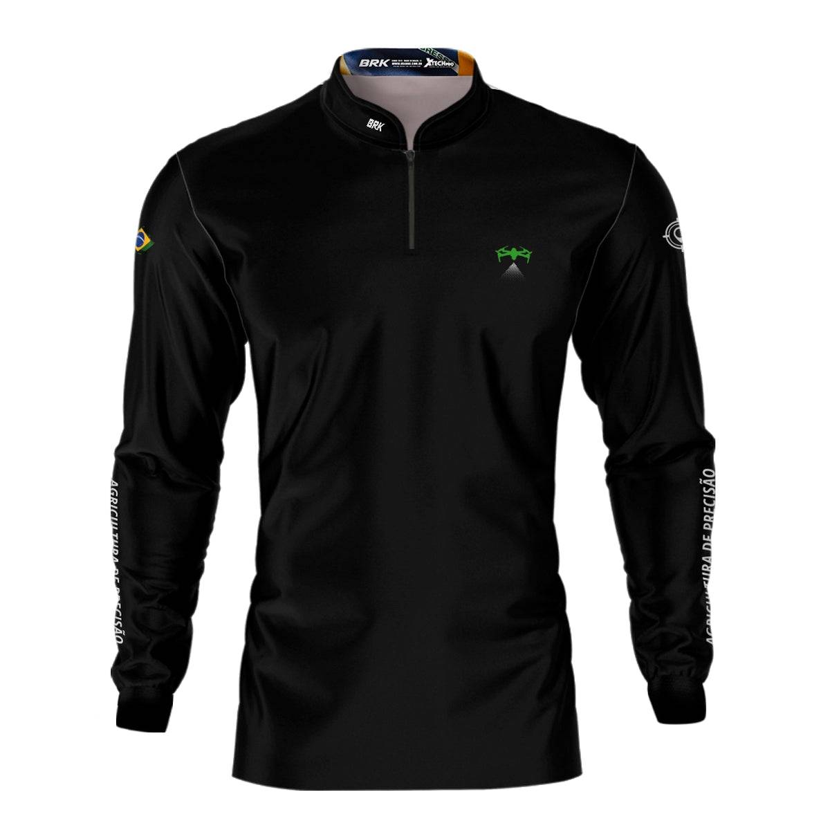Camisa Agro Brk Agricultura de Precisão V2 com Proteção Solar UV50+ - Brk Agro