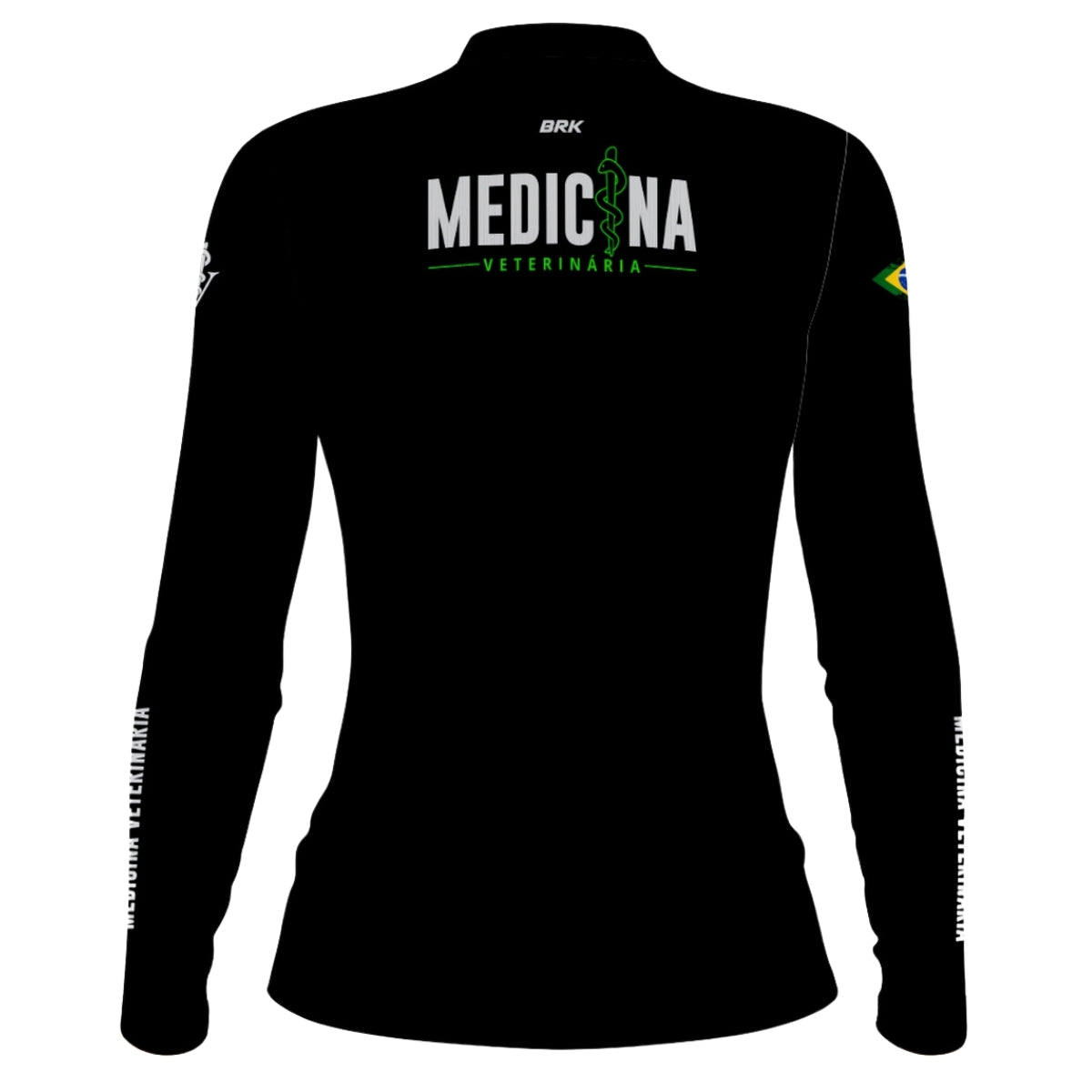 Camisa Feminina Agro Brk Medicina Veterinária V2 com Proteção Solar UV50+ - Brk Agro
