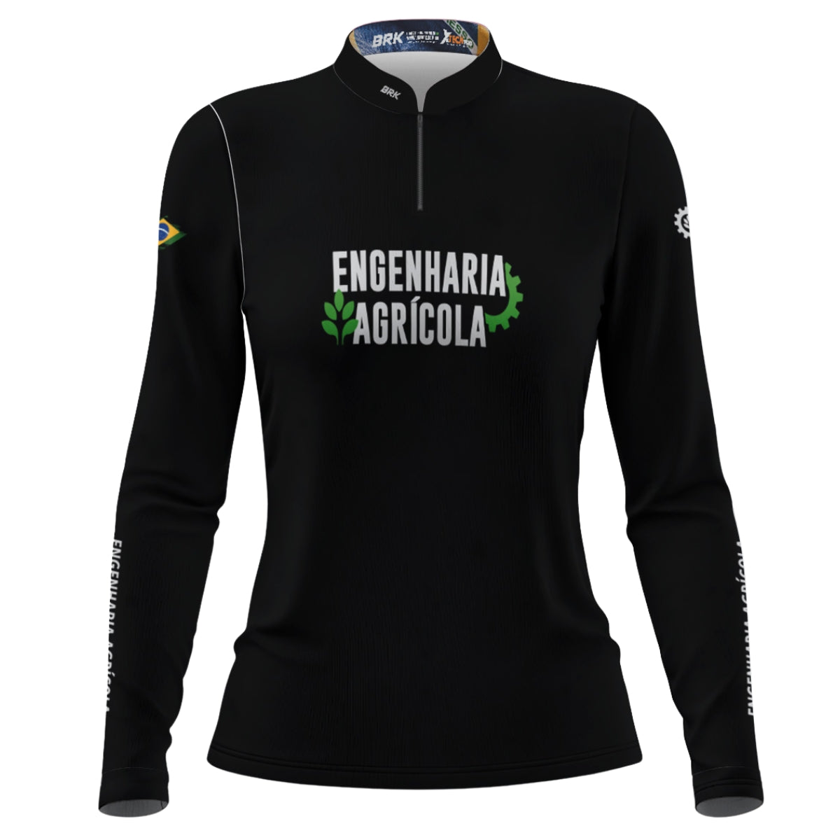 Camisa Feminina Agro Brk Engenharia Agrícola com Proteção Solar UV50+ - Brk Agro