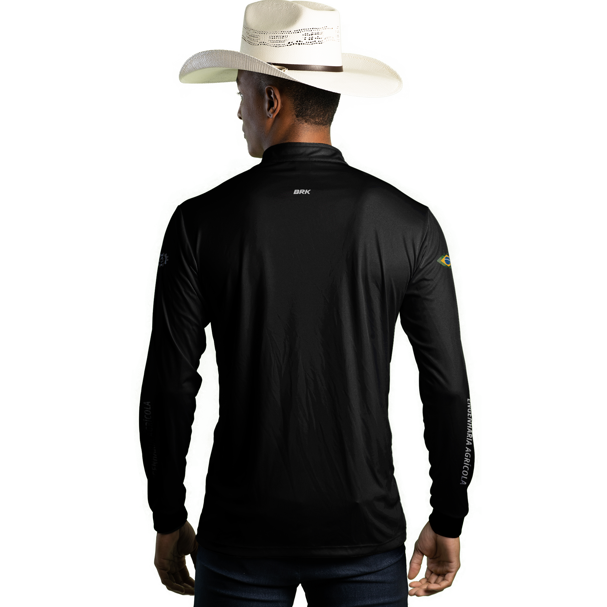 Camisa Agro Brk Engenharia Agrícola com Proteção Solar UV50+ - Brk Agro