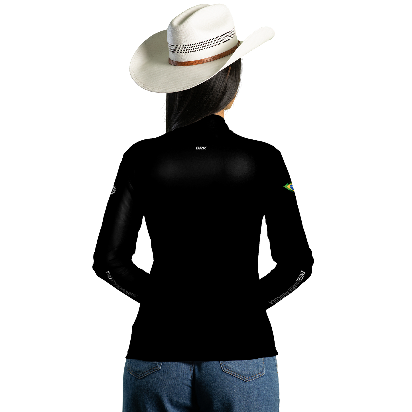 Camisa Feminina Agro Brk Engenharia Agrícola com Proteção Solar UV50+ - Brk Agro