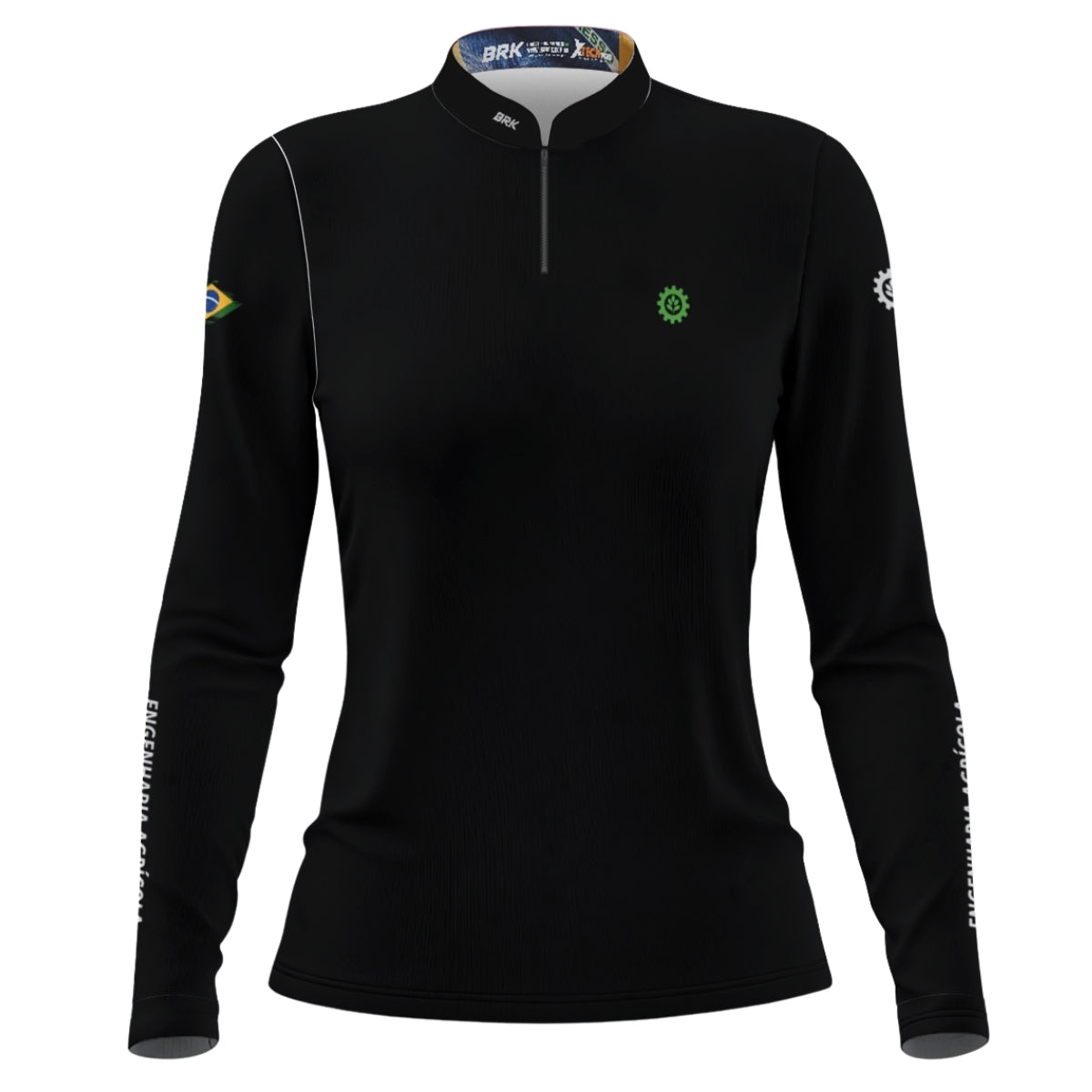 Camisa Feminina Agro Brk Engenharia Agrícola V2 com Proteção Solar UV50+ - Brk Agro