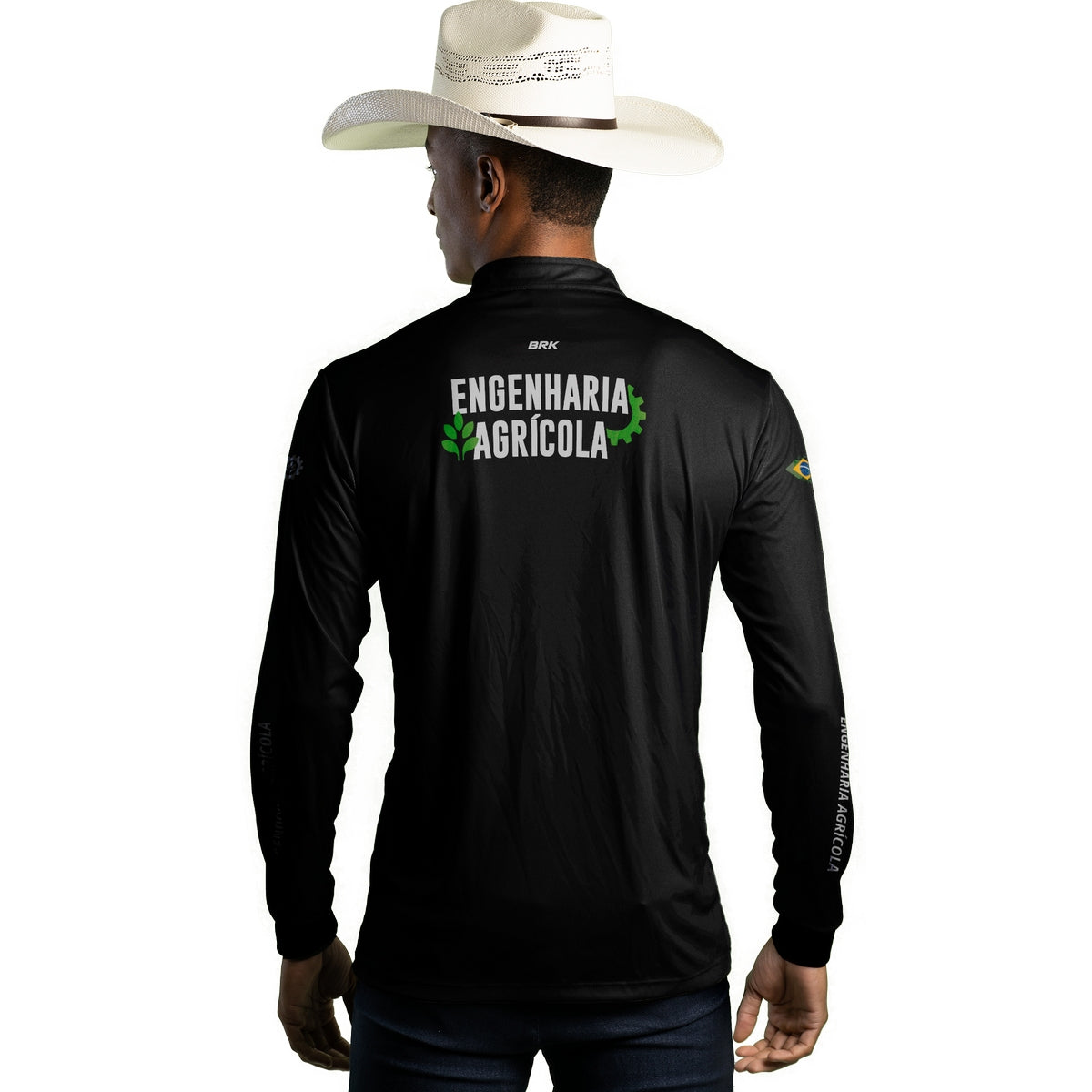 Camisa Agro Brk Engenharia Agrícola V2 com Proteção Solar UV50+ - Brk Agro