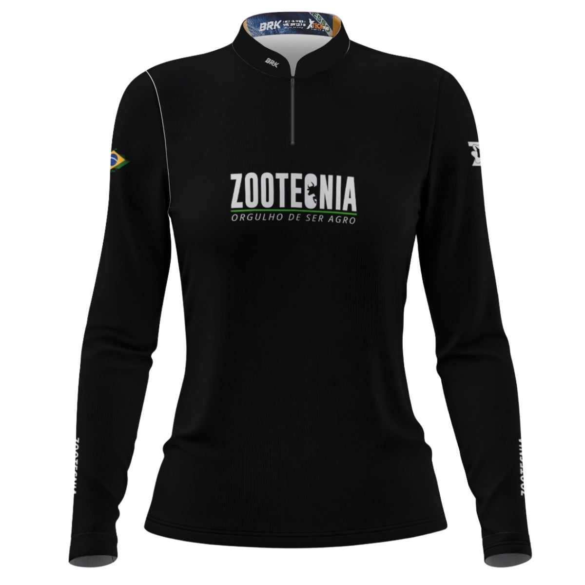 Camisa Feminina Agro Brk Zootecnia V2 com Proteção Solar UV50+ - Brk Agro