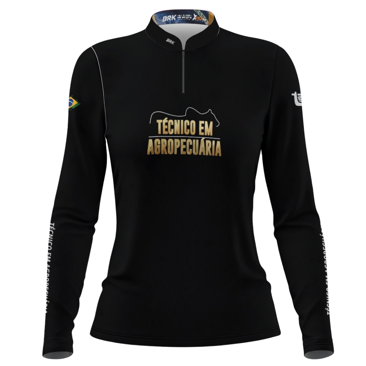 Camisa Feminina Agro Brk Técnico em Agropecuária com Proteção Solar UV50+ - Brk Agro