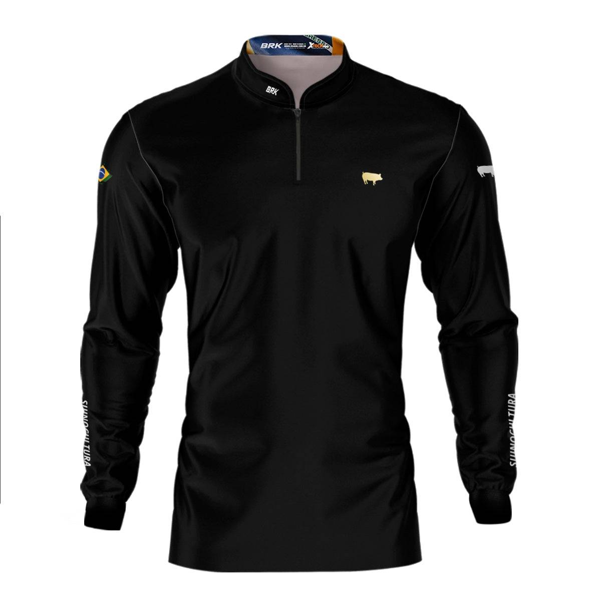 Camisa Agro Brk Suinocultura com Proteção Solar UV50+ - Brk Agro