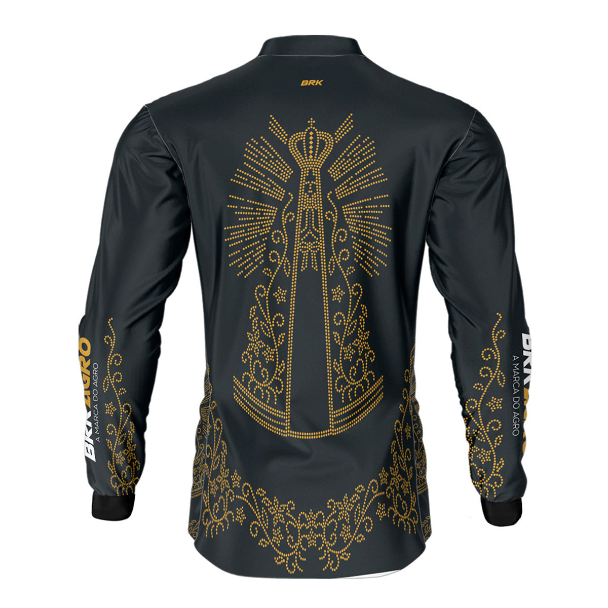 Camisa Agro Brk Nossa Senhora Aparecida Strass com Proteção Solar UV50+