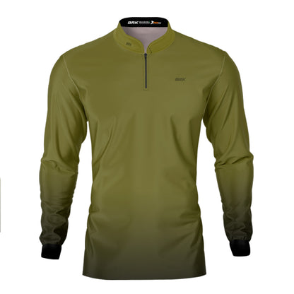 Camisa Agro Brk Unissex Basic Verde Musgo com Proteção Solar UV50+ Envio Imediato - Brk Agro