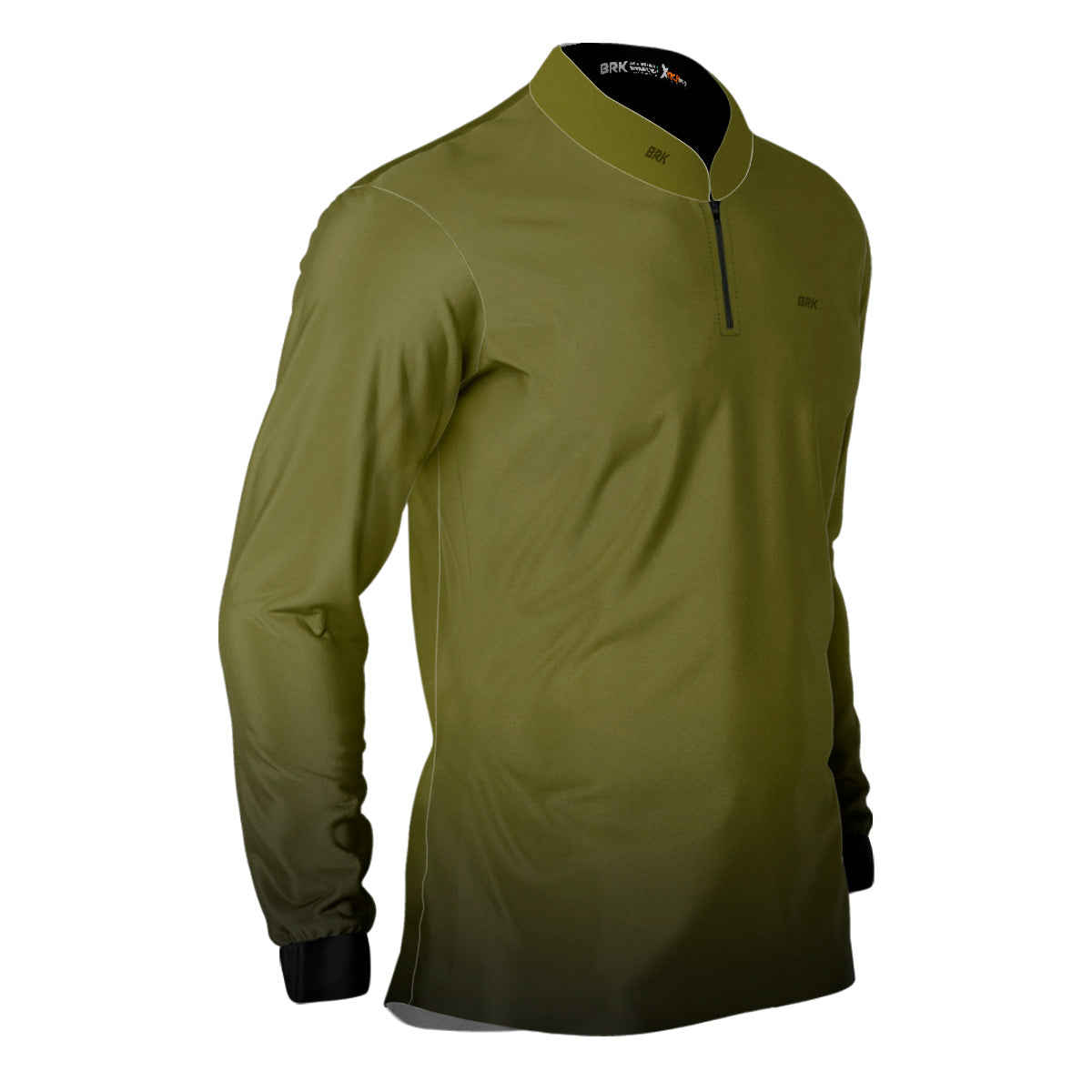 Camisa Agro Brk Unissex Basic Verde Musgo com Proteção Solar UV50+ Envio Imediato - Brk Agro