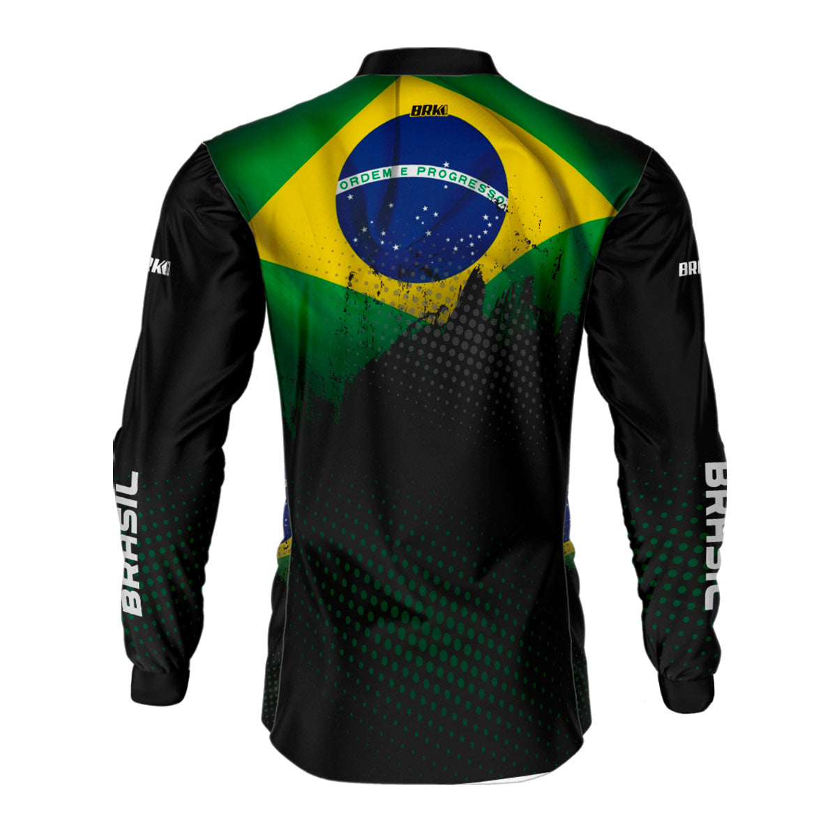 Camisa Agro Brk Brasil com Proteção Solar UV50+ - Brk Agro