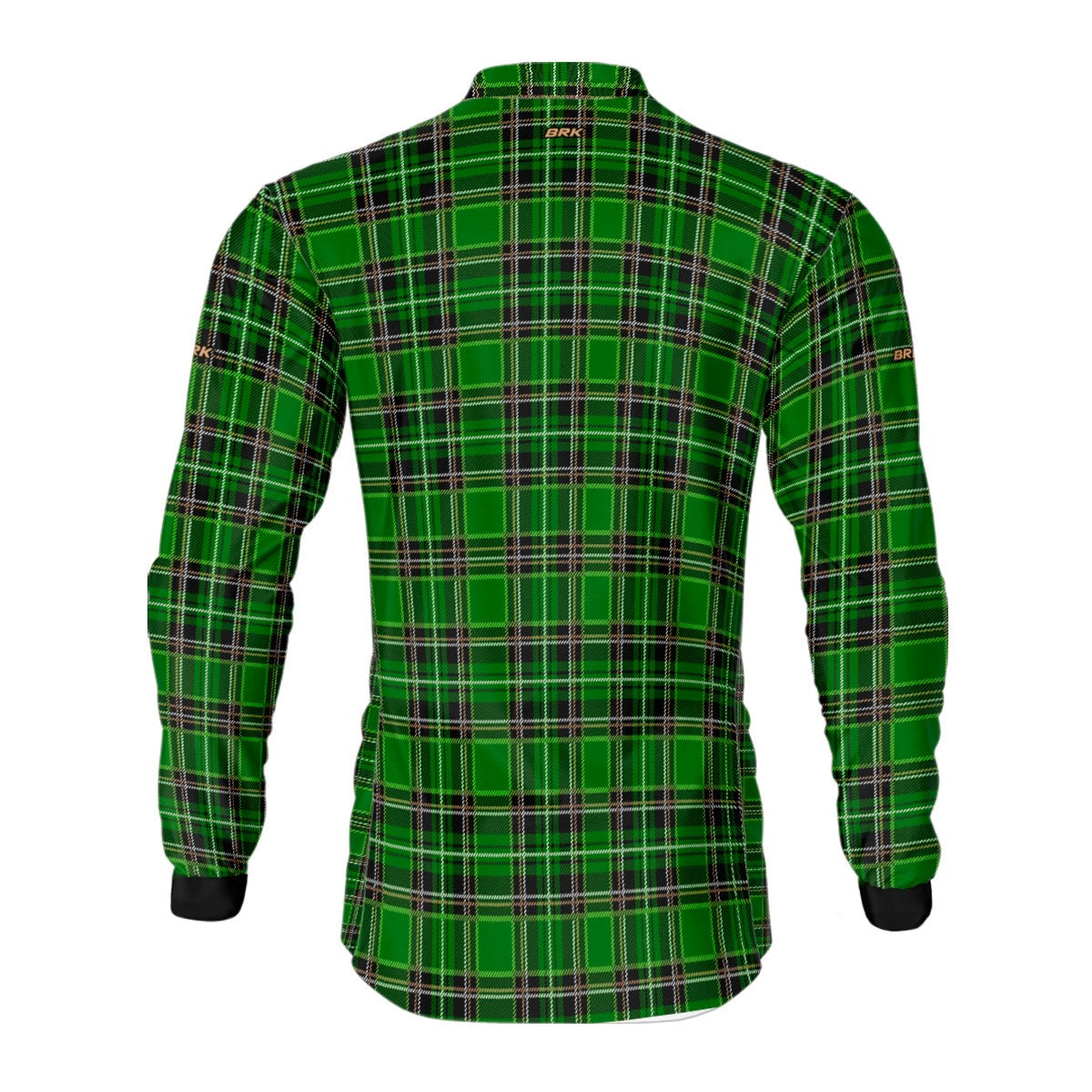 Camisa Country Brk Xadrez Verde com Proteção Solar UV50+ - Brk Agro