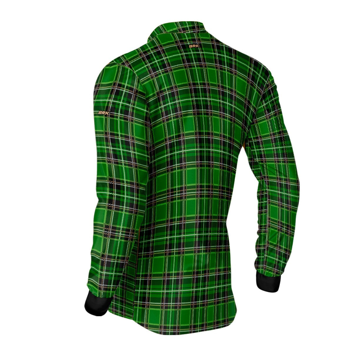 Camisa Country Brk Xadrez Verde com Proteção Solar UV50+ - Brk Agro
